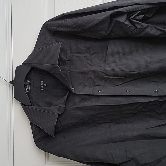 George Men’s Button Up Long Sleeve Shirt - Picture 3 of 10